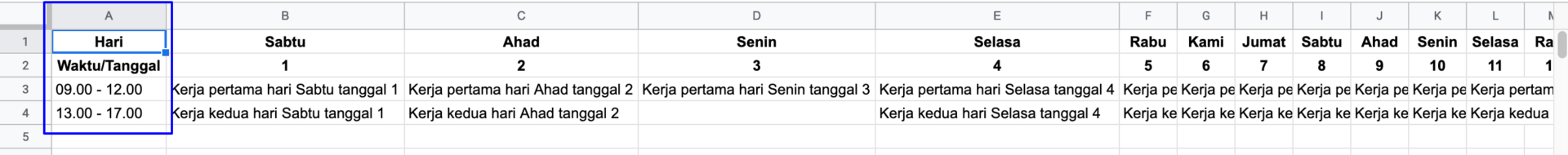 Google Apps Script Membaca Google Sheets - Basang Data